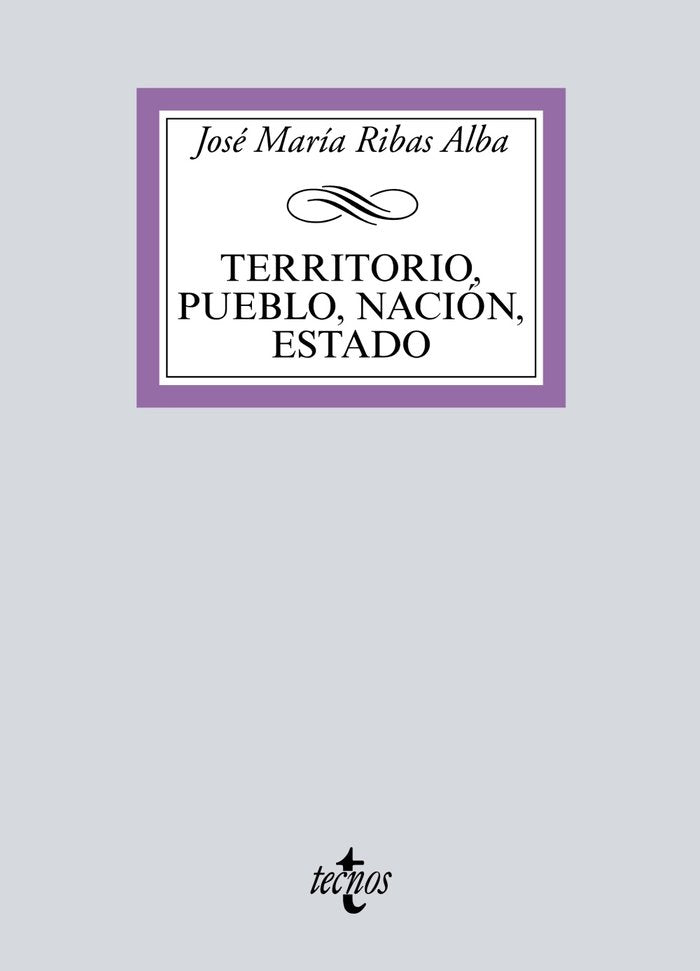 TERRITORIO PUEBLO NACION ESTADO - 9788430981007