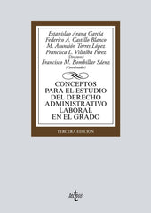 CONCEPTOS PARA EL ESTUDIO DEL DERECHO ADMINISTRATIVO LABORAL - 9788430982257