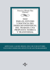TEST PARA EL ESTUDIO Y DOCENCIA DEL DERECHO INDIVIDUAL DEL T - 9788430983117