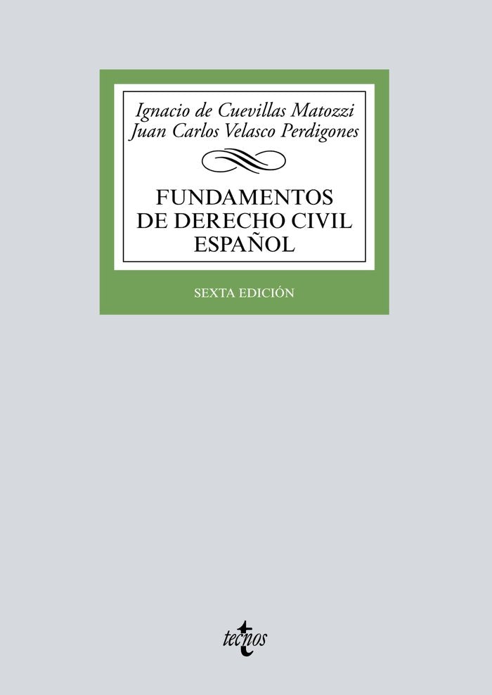 FUNDAMENTOS DE DERECHO CIVIL ESPAÑOL - 9788430984268