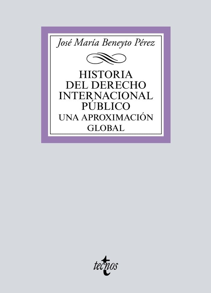 HISTORIA DEL DERECHO INTERNACIONAL PUBLICO - 9788430984305