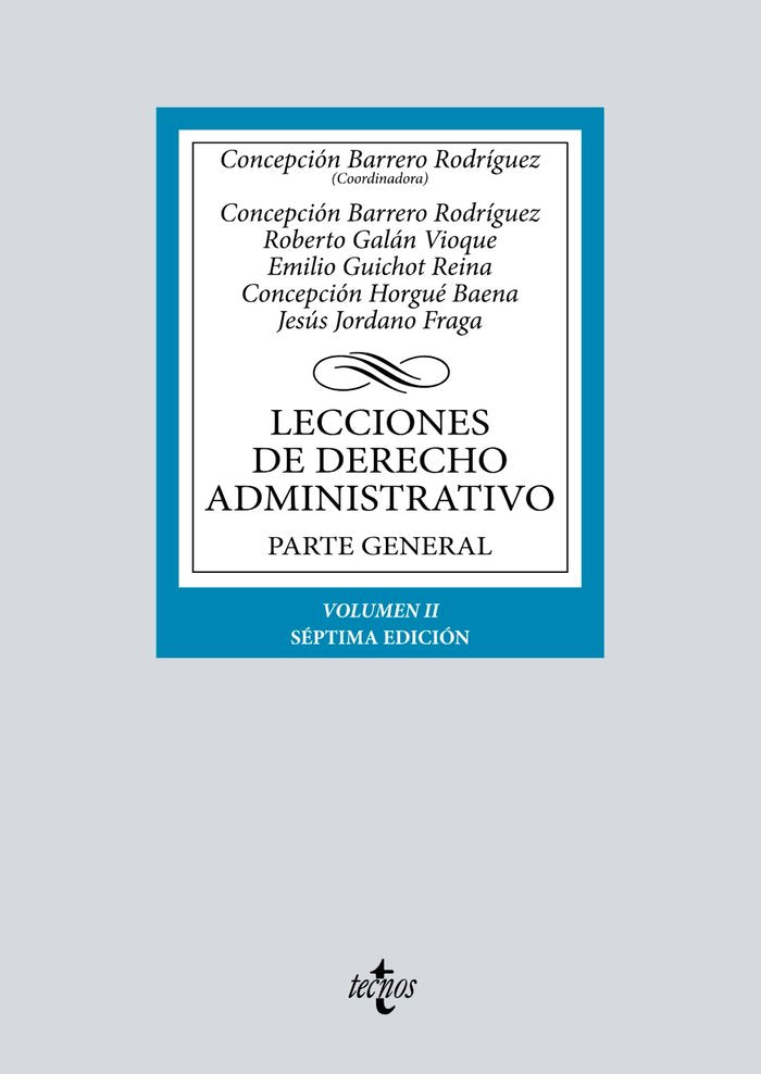 LECCIONES DE DERECHO ADMINISTRATIVO - 9788430986347
