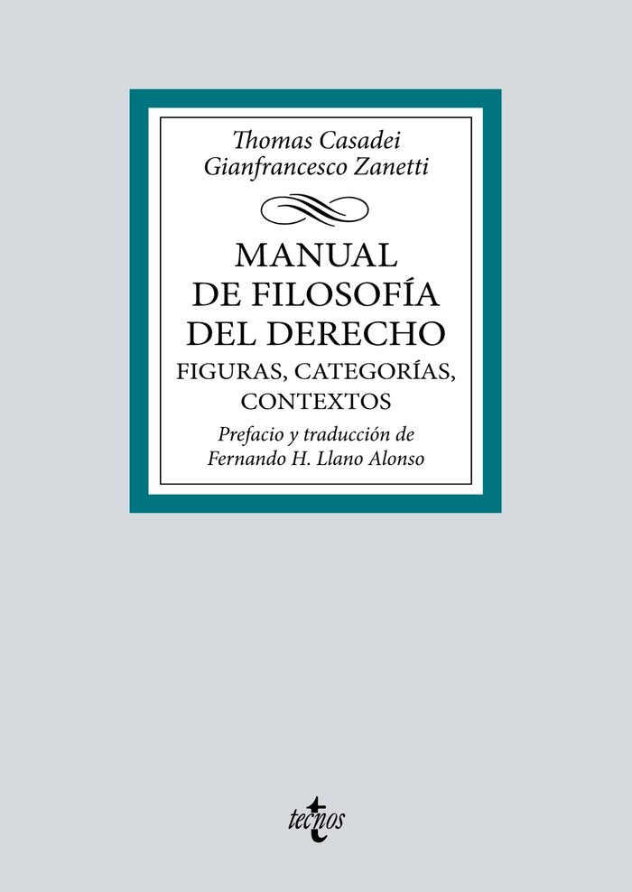 MANUAL DE FILOSOFIA DEL DERECHO FIGURAS CATEGORIAS CONTEX - 9788430987627