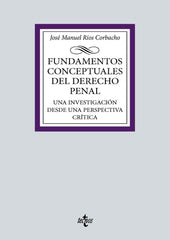 FUNDAMENTOS CONCEPTUALES DEL DERECHO PENAL - 9788430987849