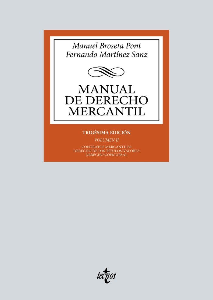 MANUAL DE DERECHO MERCANTIL - 9788430990528