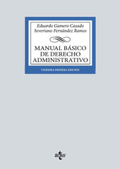 MANUAL BASICO DE DERECHO ADMINISTRATIVO - 9788430990542