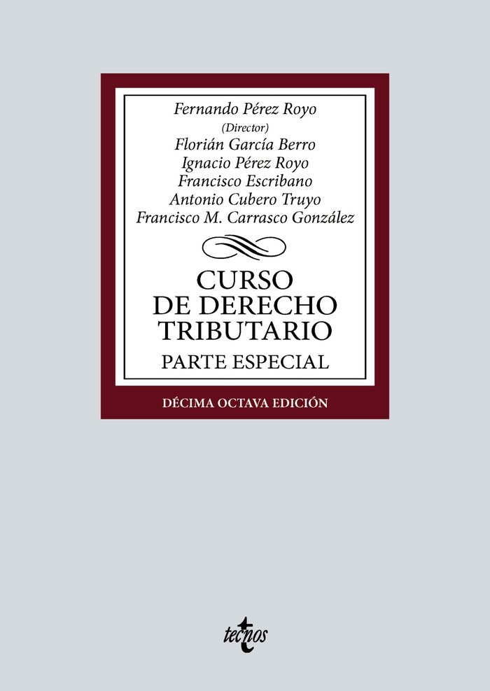CURSO DE DERECHO TRIBUTARIO - 9788430990597