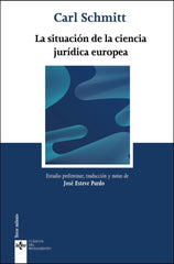 LA SITUACION DE LA CIENCIA DEL DERECHO EUROPEA - 9788430992362