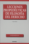 LECCIONES PROPEDEUTICAS FILOSOFIA DERECHO 4ªED - 9788431325152