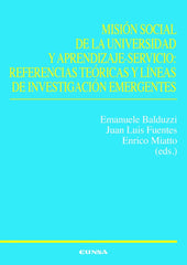 MISION SOCIAL DE LA UNIVERSIDAD Y APRENDIZAJE SERVICIO REFE | EMANUELE BALDUZZI | EUNSA | 9788431340254