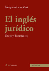 INGLES JURIDICO 6ªED - 9788434456006