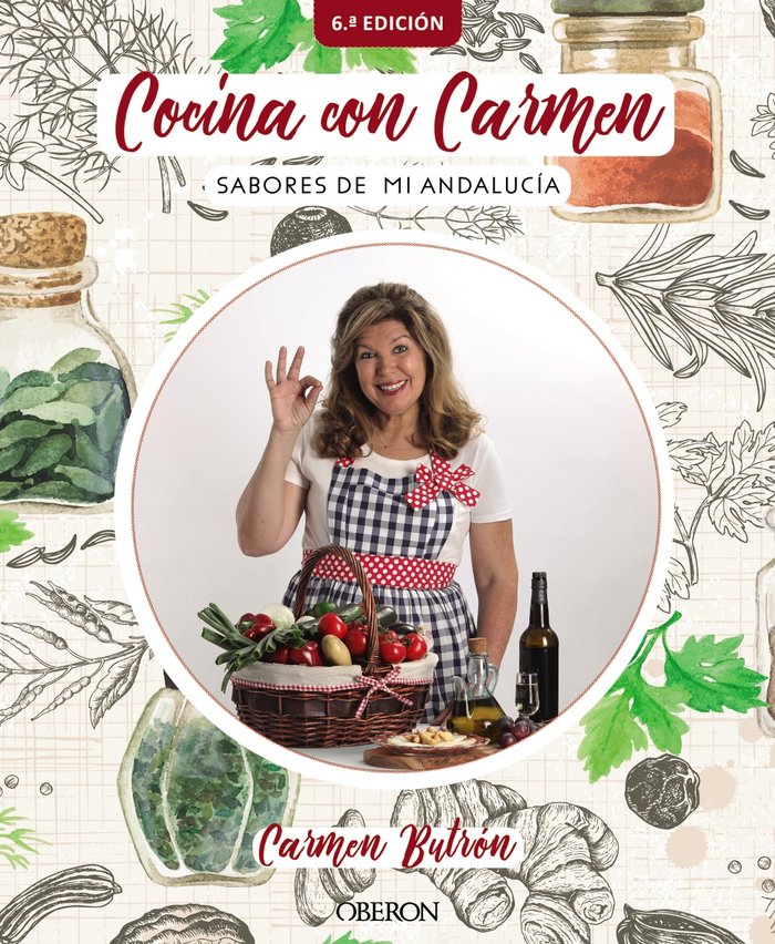 COCINA CON CARMEN SABORES DE MI ANDALUCIA - 9788441540743
