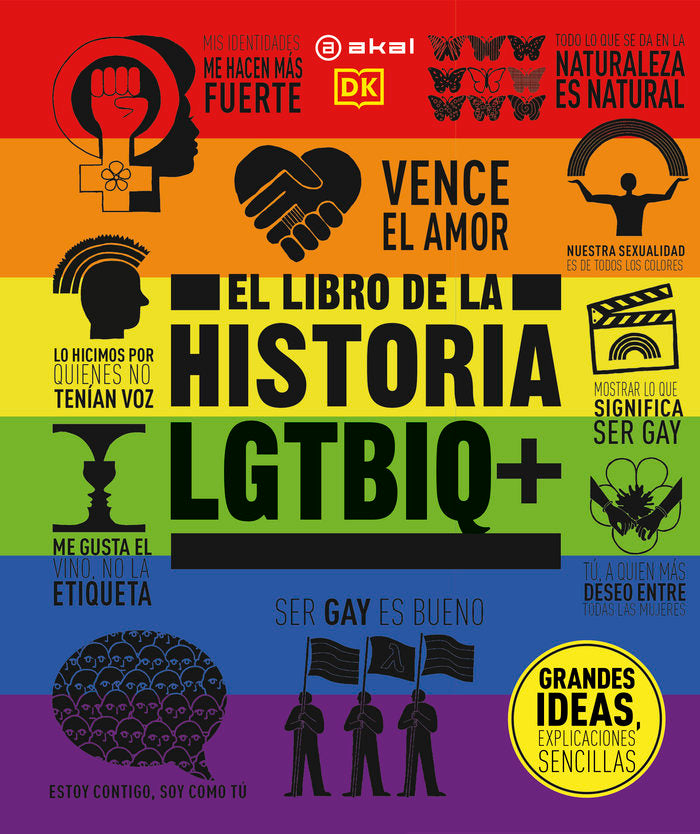 EL LIBRO DE LA HISTORIA LGTBIQ+ I Varios autores I Ediciones Akal I 9788446054429