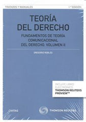 TEORIA DEL DERECHO VOL II 1ªED FUNDAMENTOS TEORIA COMUNICAC - 9788447053278
