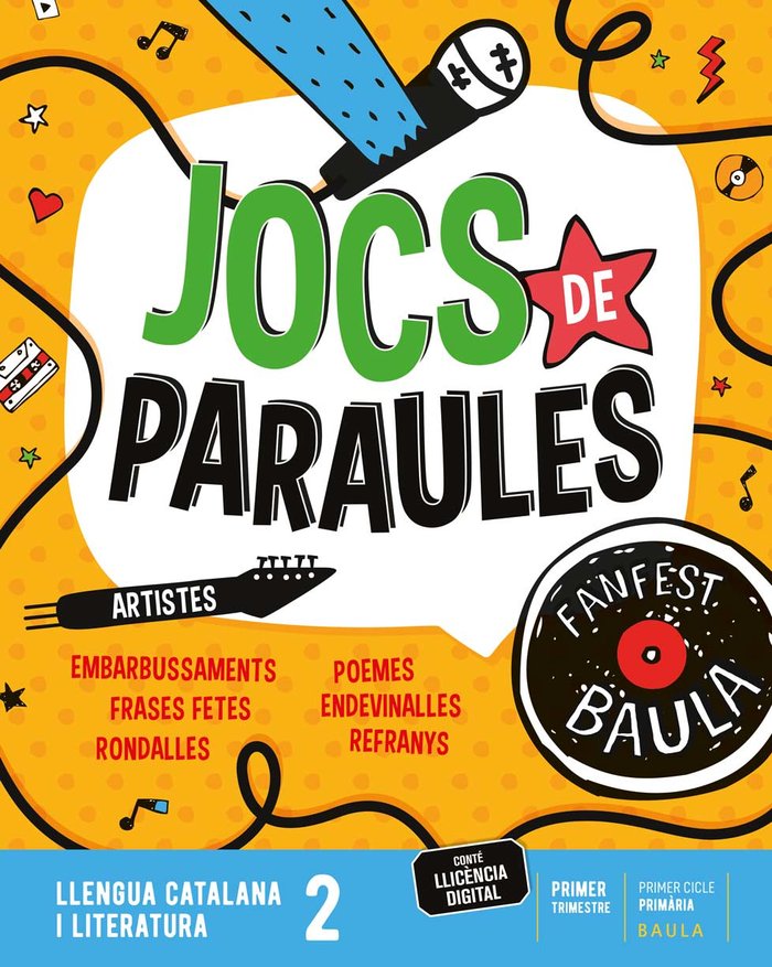 LLENGUA CATALANA 2º de Primaria CATALUÑA 23 FANFEST | AA,VV | 9788447949496 (Baula)