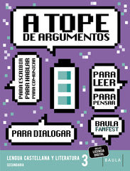 Lengua castellana y literatura 3o Secundaria Libro alumno Fanfest | Varios autores | 9788447951871 (BAULA)