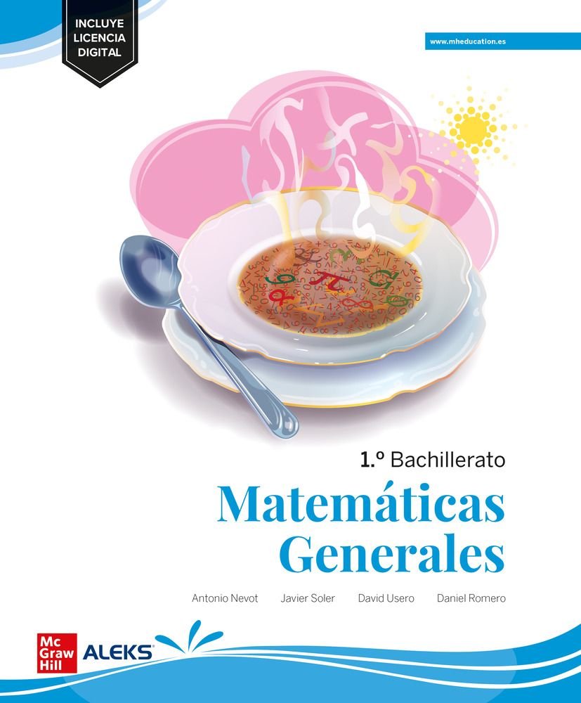 ✅ MATEMATICAS GENERALES 1ºNB 22 LOMLOE I NEVOT I MCGRAW-HILL I 9788448632625