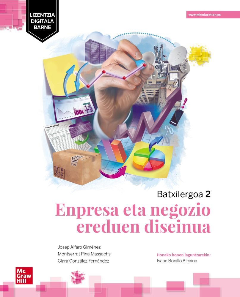 ✅ ENPRESA ETA NEGOZIO EREDUEN DISEINUA 2ºNB EUSKADI 23 I ALFARO, J/ PINA I MCGRAW-HILL I 9788448637781