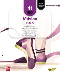 Música Clau C 4t ESO | PALAZÓN HERRER | 9788448638566 (MCGRAW-HILL)
