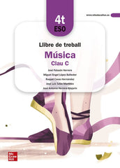 Llibre de treball Música Clau C 4t ESO | PALAZÓN HERRER | 9788448638573 (MCGRAW-HILL)