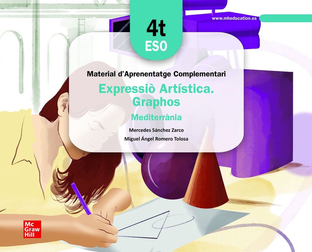 Llibre de treball - Expressió Artística Graphos. 4t ESO - Mediterrània | Varios autores | 9788448639556 (MCGRAW-HILL)