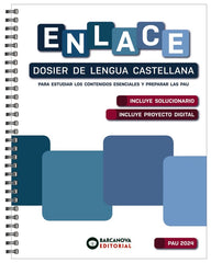 ✅ ENLACE, DOSIER DE LENGUA CASTELLANA, BACHILLERATO 2024 I CANOVAS, GERMAN I BARCANOVA EDITORIAL (CATALUÑA) I 9788448961824