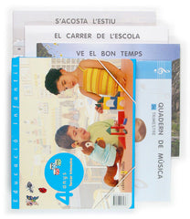 TRES TAMBORS 4 ANYS, TERCER TRIMESTRE (SENSE MON DE CONTES) | VILA RUIZ, ANNA/MOLINER AVELLANEDA, ANNA | 9788466109826 (Cruilla Sm)