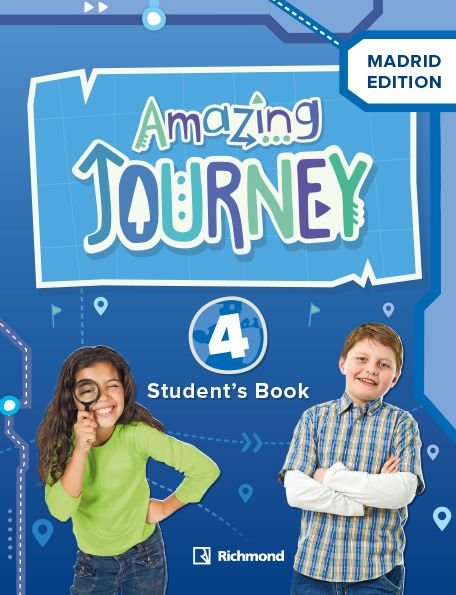 AMAZING JOURNEY 4 STD MADRID | Varios autores | 9788466825702 (Richmond Santillana)