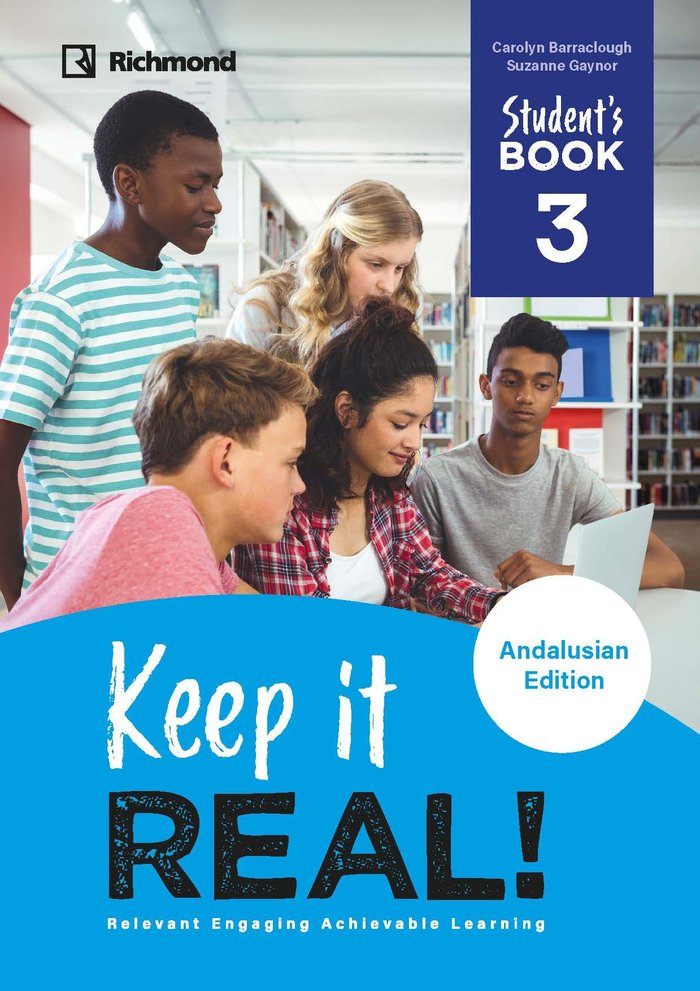 KEEP IT REAL! 3 STUDENT'S ANDALUCIA | Varios autores | 9788466841016 (RICHMOND SANTILLANA)