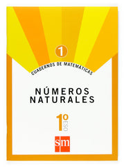 Cuaderno 1 de matemáticas. 1ºESO. Números naturales | Varios autores | 9788467515619 (SM)