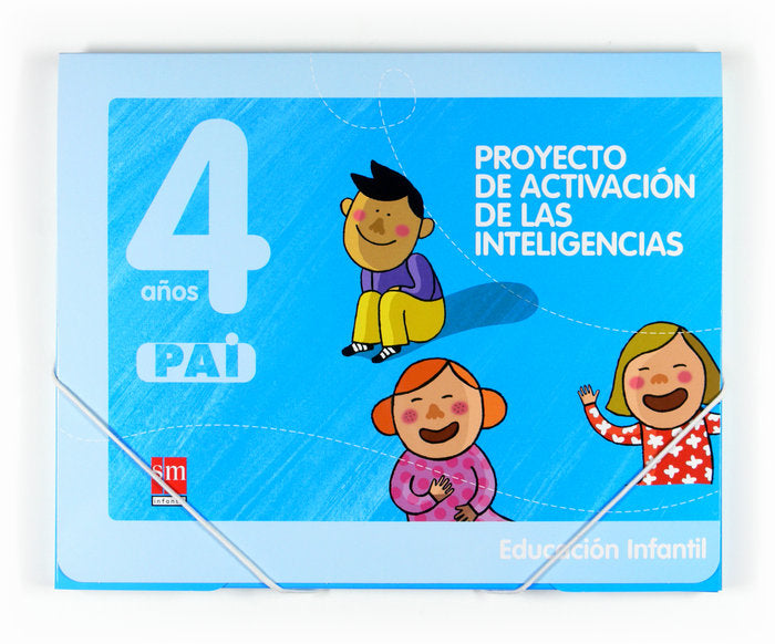 PROYECTO ACTIVACION INTELIGENCIA 4AÑOS 08 SMVAR10EI | AA,VV | 9788467520576 (Sm)