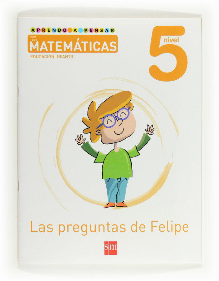 APRENDO A PENSAR CON MATEMATICAS 5 4AÑOS 12 SMMAT04EI | AA,VV | 9788467544879 (Sm)
