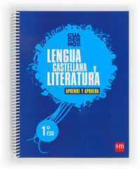 Lengua castellana y literatura. 1ºESO. Aprende y aprueba. Cuaderno | Varios autores | 9788467553550 (SM)