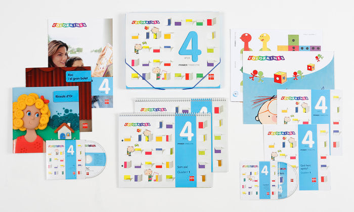 COLORAINES, 4 ANYS, 1 TRIMESTRE | LACORT HERNANDEZ, YOLANDA/OLLE ESTRUCH, | 9788467560978 (Sm)