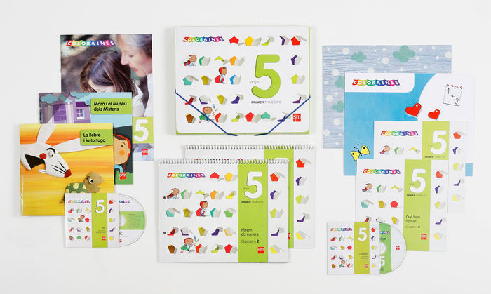 COLORAINES, 5 ANYS, 1 TRIMESTRE | DURAN, MONTSERRAT/PEREZ, CONCHA/RUSIÑOL, | 9788467561005 (Sm)