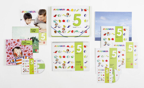 COLORAINES, 5 ANYS, 3 TRIMESTRE | DURAN, MONTSERRAT/PEREZ, CONCHA/RUSIÑOL, | 9788467561029 (Sm)