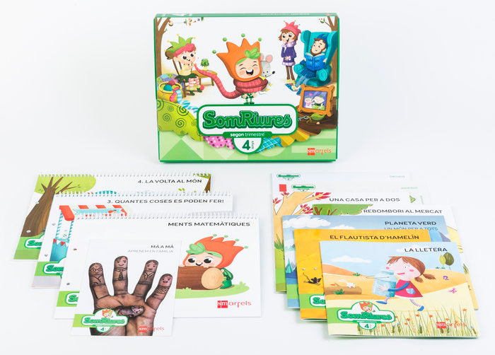 SOMRIURES, 4 ANYS, 2 TRIMESTRE | ROCA CASTELLS, ROSA MARIA/MOLINARIO NICO | 9788467587555 (Sm)