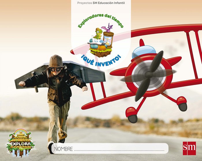 EXPLORA QUE INVENTO 4AÑOS 3oTRIMESTRE 17 | AA,VV | 9788467592351 (Sm)