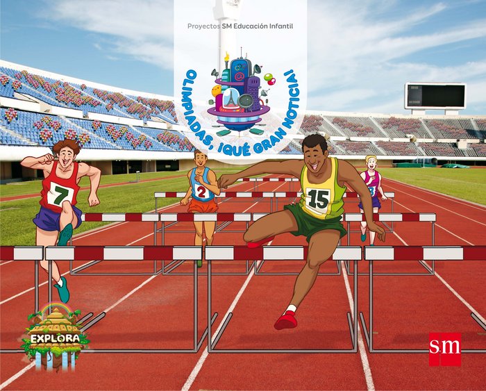 EXPLORA 4AÑOS OLIMPIADAS GRAN NOTICIA NIVEL 2 18 | AA,VV | 9788467594270 (Sm)