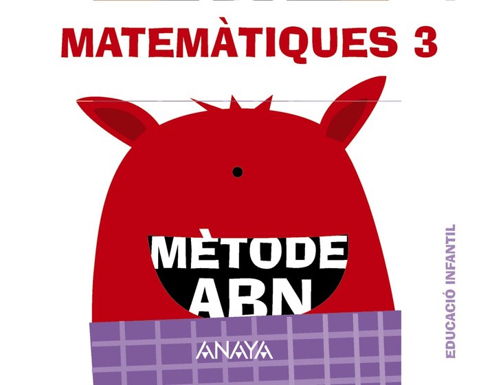 QUADERN MATEMATIQUES 3 ABN 5AÑOS VALENCIA | AA,VV, | 9788467836561 (Anaya Texto)