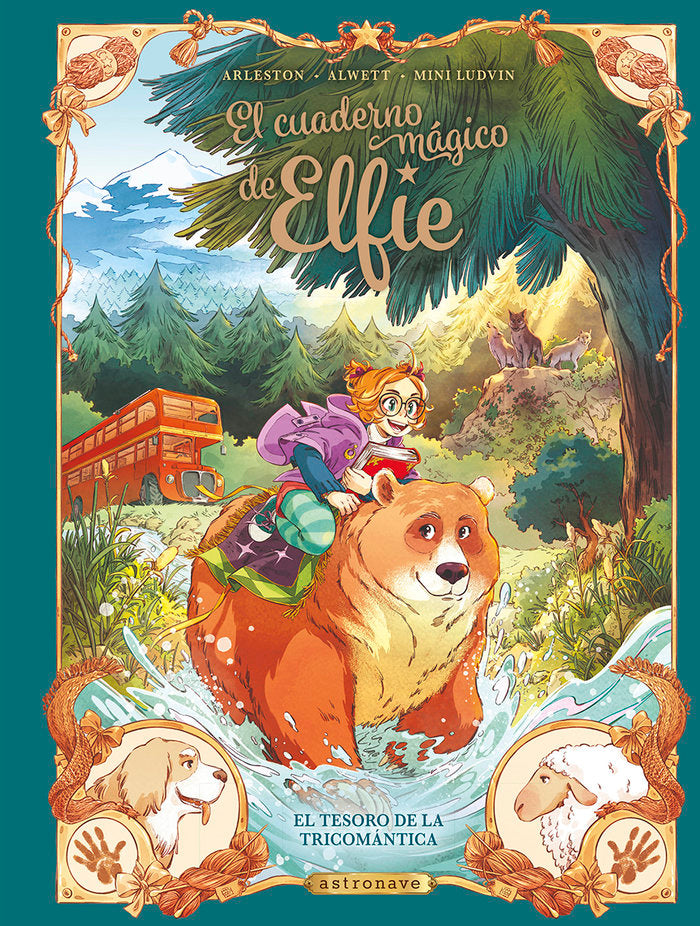 EL CUADERNO MAGICO DE ELFIE 4 EL TESORO DE LA TRICOMANTICA | Alwett,audrey/arleston,christophe | 9788467971491 (Astronave)