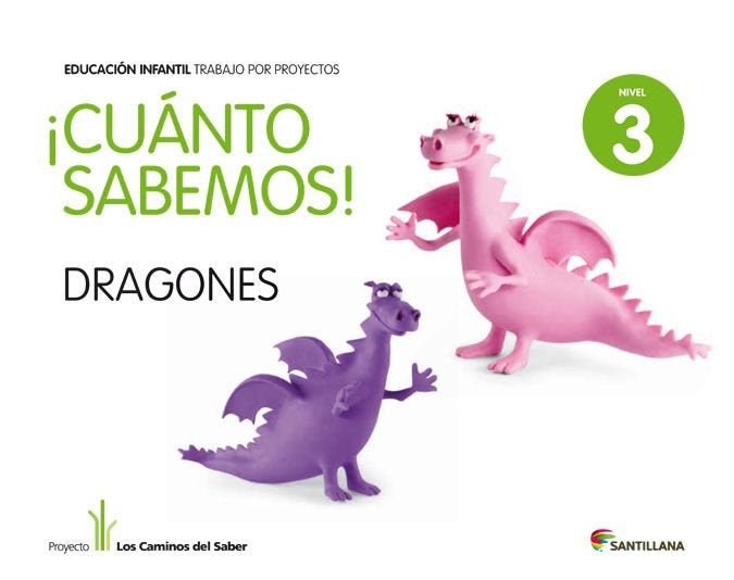 CUANTO SABEMOS 2 LOS DRAGONES 5AÑOS 2011 SANVAR05EI | AA,VV | 9788468002279 (Santillana)