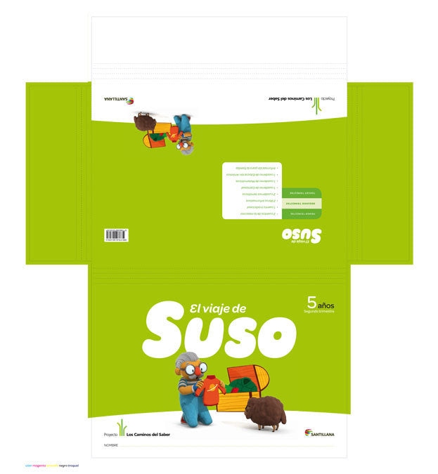VIAJE DE SUSO 5AÑOS 2oTRIMESTRE 12 SANGLO05EI | AA,VV | 9788468003535 (Santillana)
