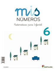 MIS NUMEROS 6 (CUAD+ALBUM) 5AÑOS 13 SANMAT05EI | AA,VV | 9788468015309 (Santillana)