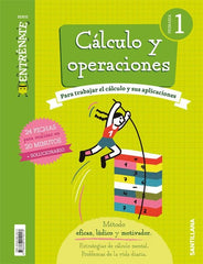 CUADERNO CALCULO 1oEP ENTRENATE 18 | AA,VV | 9788468019413 (Santillana)