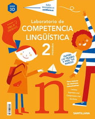 LABORATORIO COMPETENCIA LINGUISTICA 2º de Primaria 3D 20 ENTRENATE | AA,VV | 9788468027579 (Santillana)