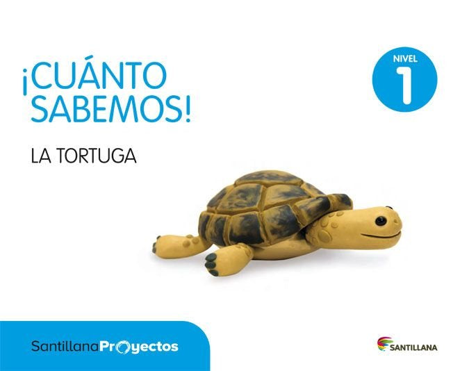 CUANTO SABEMOS 1 LA TORTUGA 3AÑOS 16 SANVAR03E | Varios Autores | 9788468040363 (Santillana)