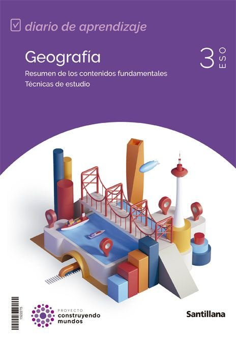 3ºESO GEOGRAFIA MEC CONSTRUYENDO MUNDOS SANTILLANA | Varios autores | 9788468049823 (SANTILLANA)