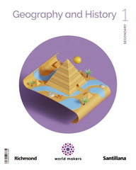 GEOGRAPHY & HISTORY 1ºESO WORLD MAKERS | Varios autores | 9788468053813 (SANTILLANA)