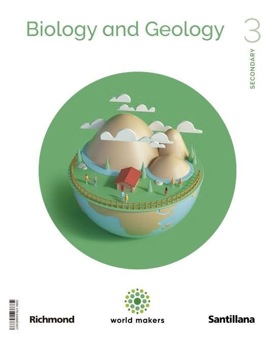 BIOLOGY & GEOLOGY 3ºESO WORLD MAKERS | Varios autores | 9788468053837 (SANTILLANA)